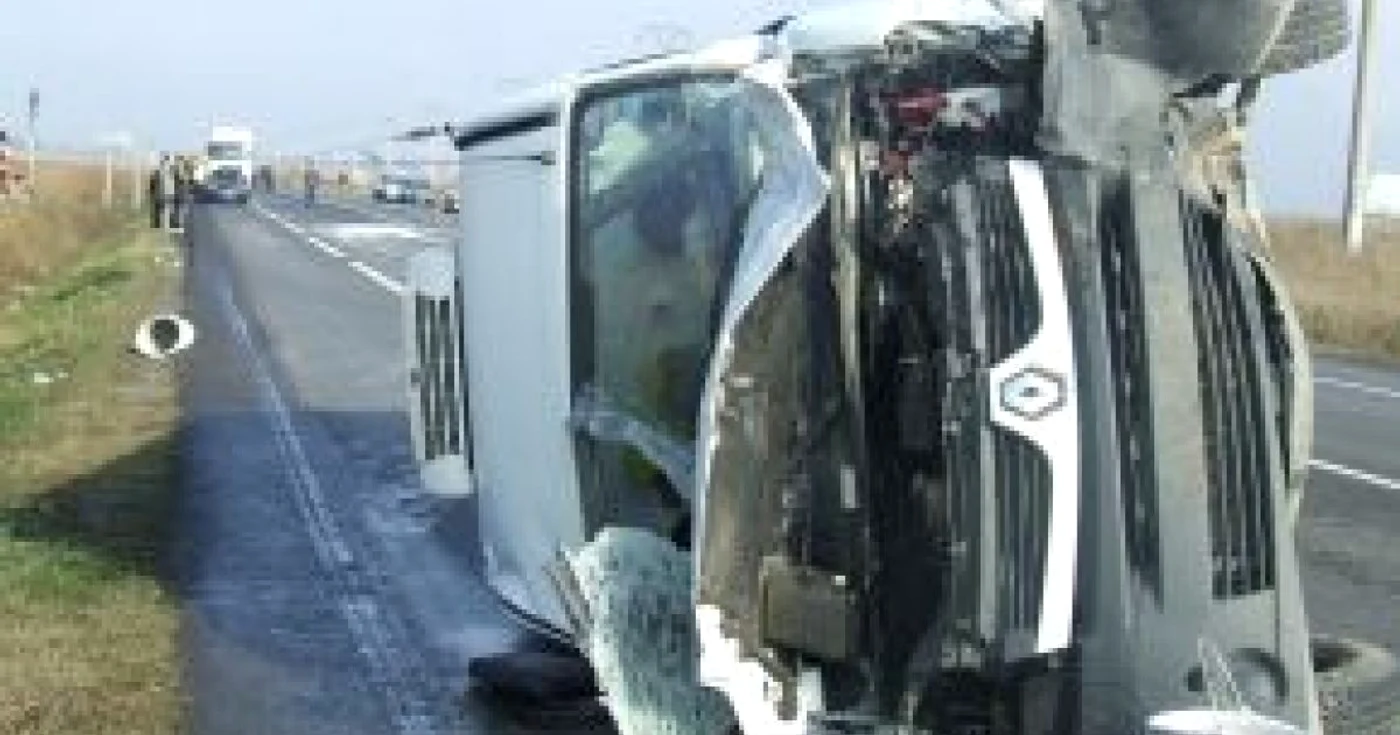 Buzău: Update: Accident de circulaţie pe şoseua Râmnicu Sărat - Puieşti