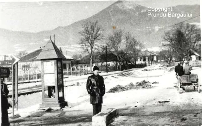 O părticică din drumul naţional 17, surprins la Prundu Bârgăului FOTO: Prundu Bârgăului FB