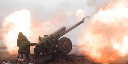 tun obuze foc separatisti pro rusi donbass razboi foto mil.in.ua