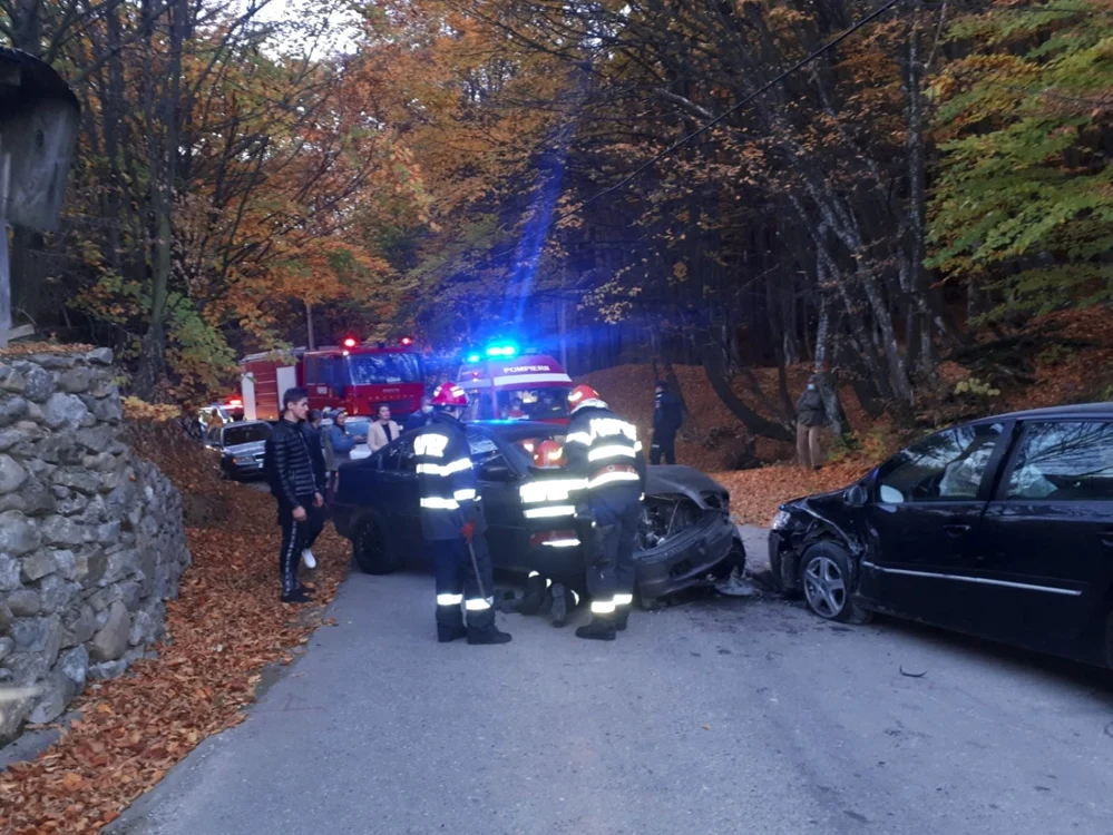 Accidentul a avut loc pe un drum comunal din Tismana