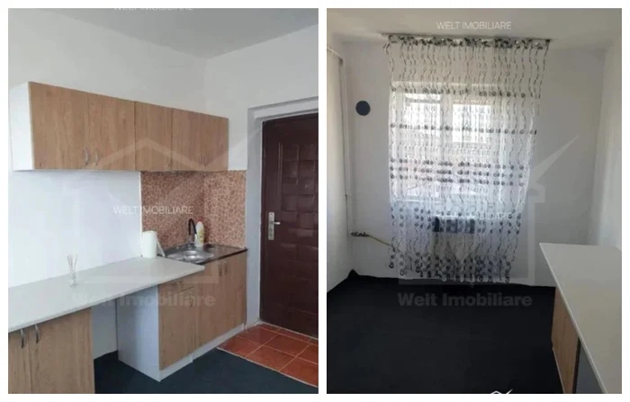 Garsoniera cu baie pe casa scării FOTO Imobiliare 