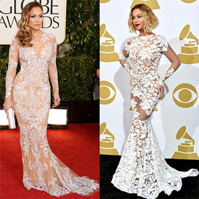 JLo la Globurile de aur a avut o ţinută aproape ca aceea a lui Beyoncé de la premiile Grammy