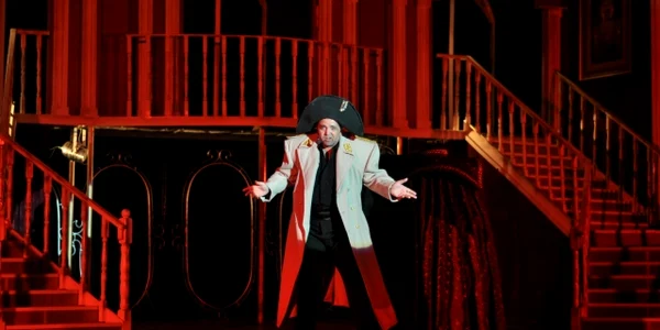Foto din spectacolul „S-a întâmplat la castel“, Teatrul Ploiești.