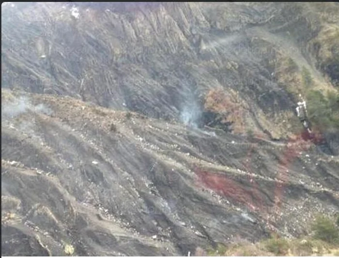 Primele imagini de la locul accidentului