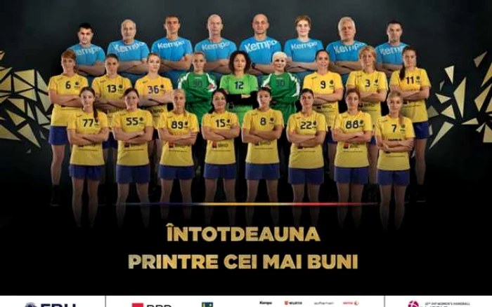 Lotul feminin de handbal al României