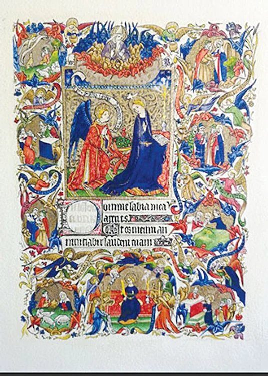 Lavinia Dincă este pasionată de arta miniaturii de manuscris. SURSĂ FOTO: adevarul.ro
