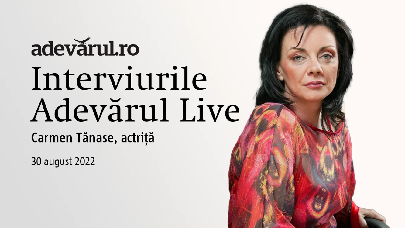 Actrița Carmen Tănase face o analiză dură a societății românești.