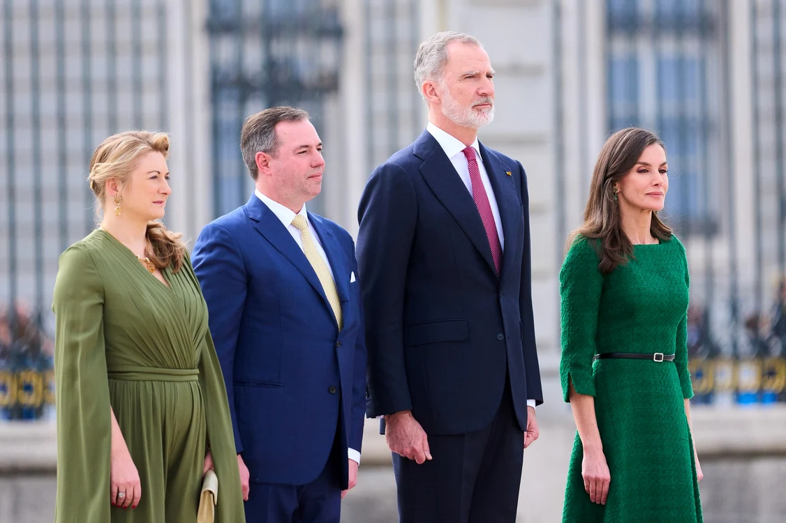 Marea Ducesă Stephanie de Luxemburg, Marele Duce Guillaume, Regele Felipe al Spaniei, Regina Letizia profimedia 1080309951 jpg