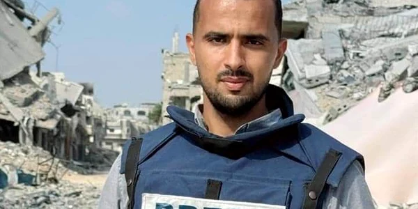 Ismail Al Ghoul, jurnalist Al Jazeera, ucis in Gaza - foto X jfif