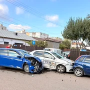 accident politie buzau
