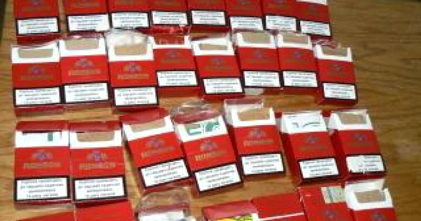 Botoşani: Aproape 1.000 de pachete de ţigări confiscate de poliţişti