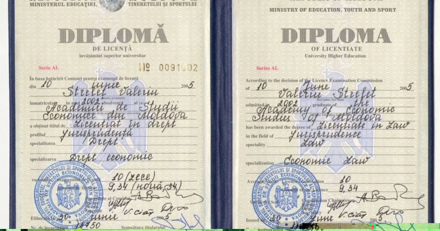 diploma de licenta Valeriu Strelet