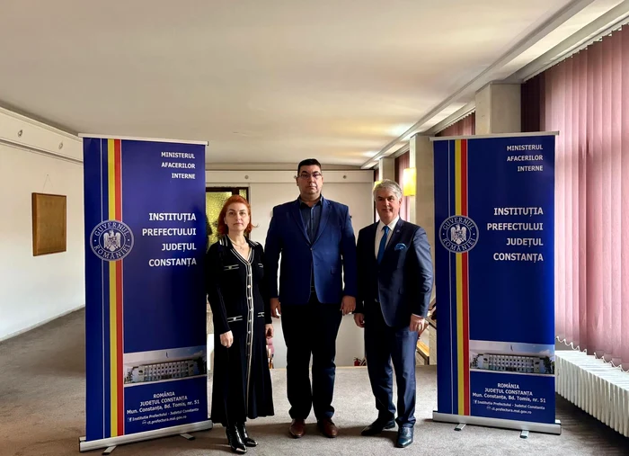 Marilena Dragnea, membră a echipei din fruntea Prefecturii Constanța FOTO: FB/Inst. Pref. Cons