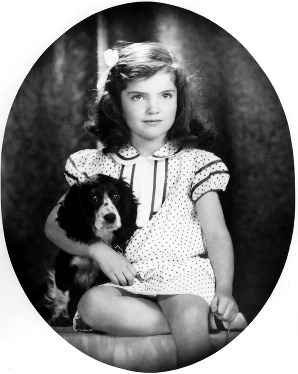 Jacqueline Bouvier la vârsta de șase ani