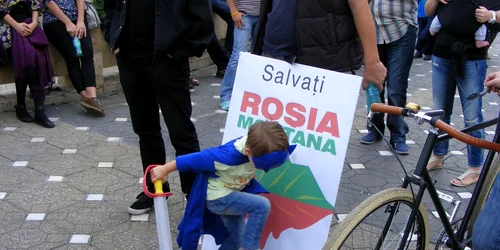 Protest Roşia Montana la Timişoara