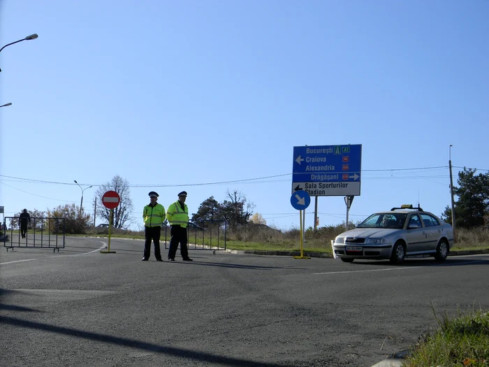 Strada va fi închisă până în jurul orei 18.00