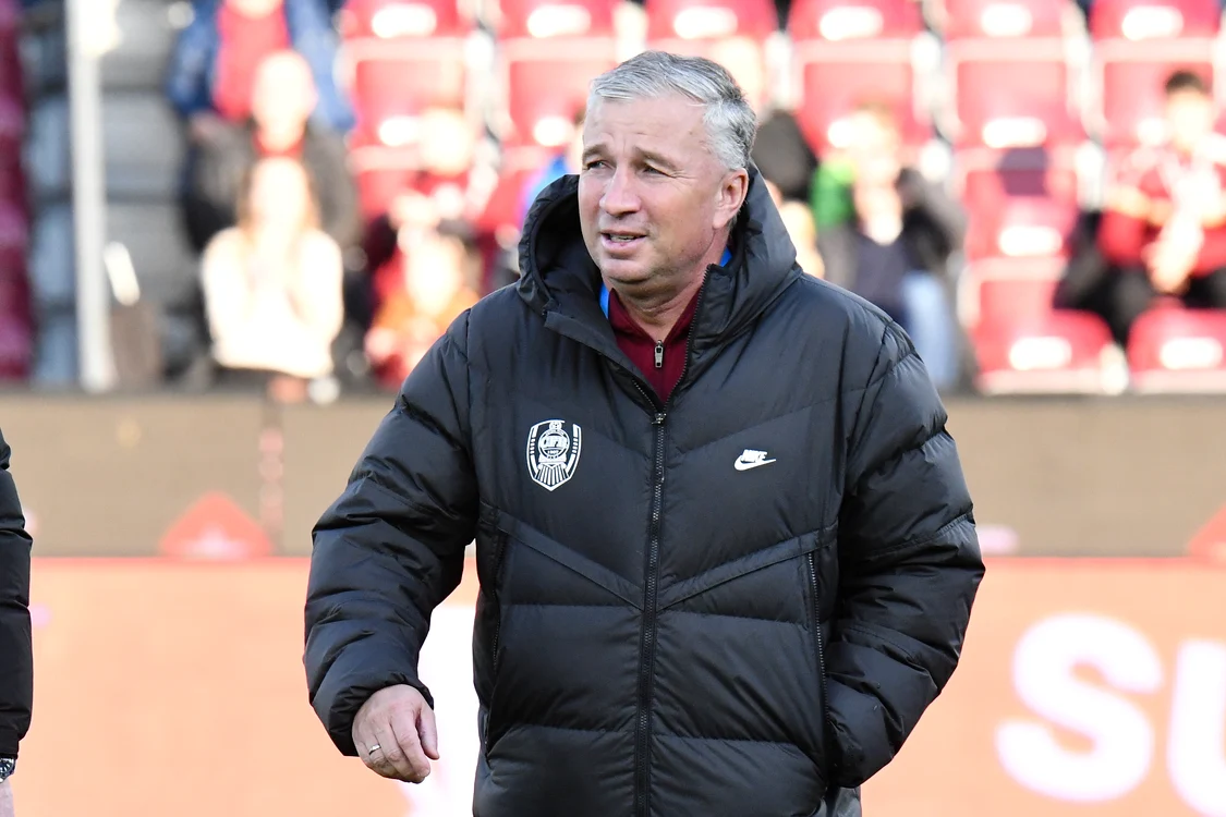 Dan Petrescu, antrenorul lui CFR Cluj. Foto Sportpictures