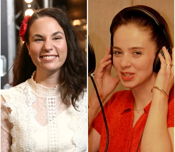 Andrada Precup face canto cu Dana Bartzer