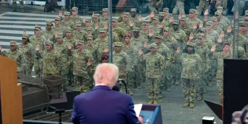 Paradă militară SUA FOTO AFP