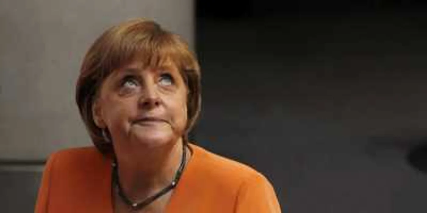 Cancelarul german Angela Merkel vrea să revizuiască normele juridice de la baza tratatului UE pentru a permite integrare mai multor state FOTO: Reuters