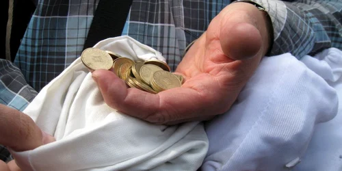 Anul trecut, Marius Cazacu și-a plătit întreținerea cu monede în valoare de 900 de lei