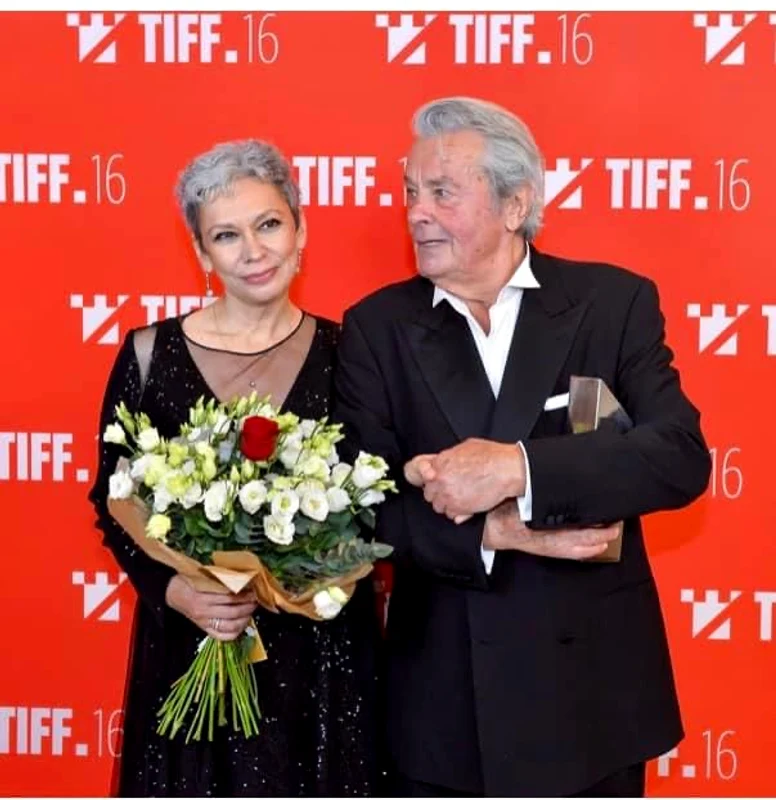 Alain Delon a fost invitat în 2017 la TIFF foto: Facebook