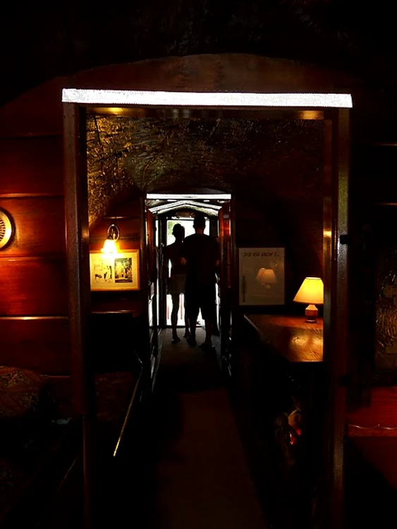 "Famous One Log House" face turul Americii în fiecare an