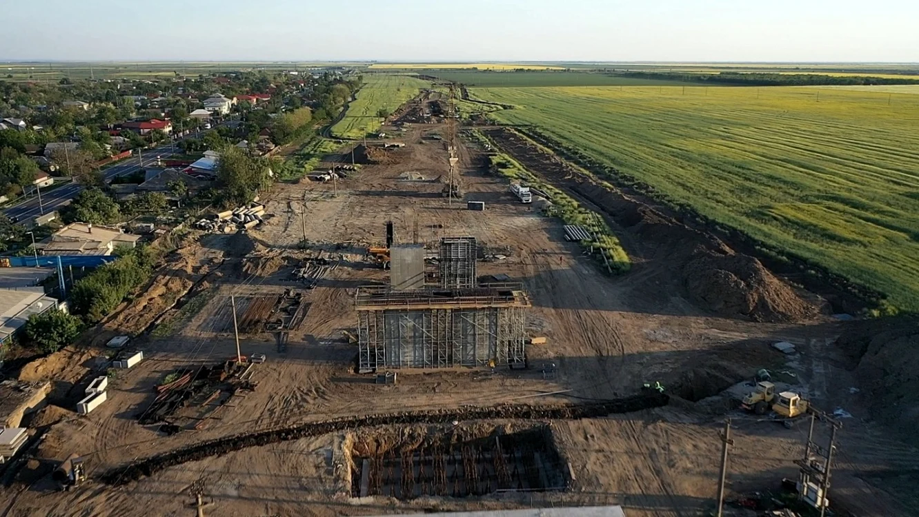 Lucrările de la Drajna au început în februarie 2022 FOTO Facebook/Asociaţia Pro Infrastructură