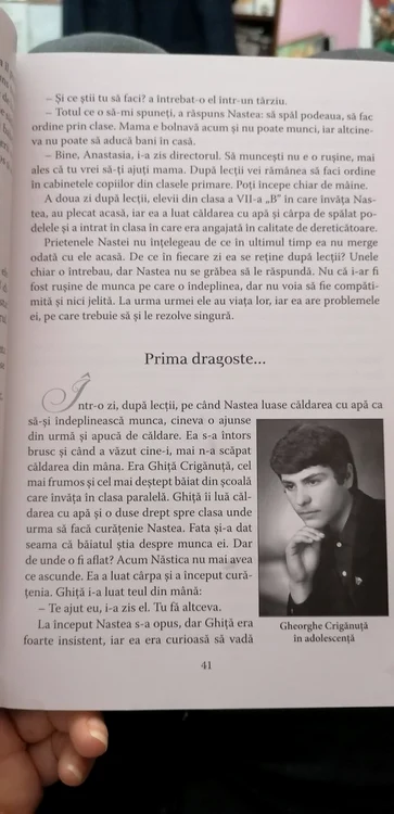 
    Tatăl Ilenei Lazariuc, cel mai frumos băiat din sat, după cum descrie autoarea cărțiifotocopie carte 