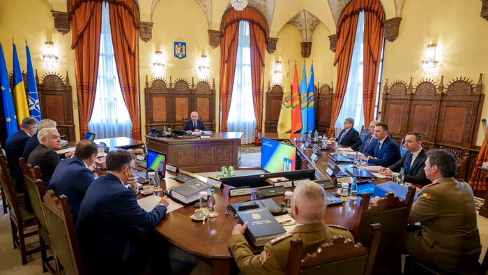 Ședința CSAT de vineri, 28 martie/FOTO: Presidency.ro