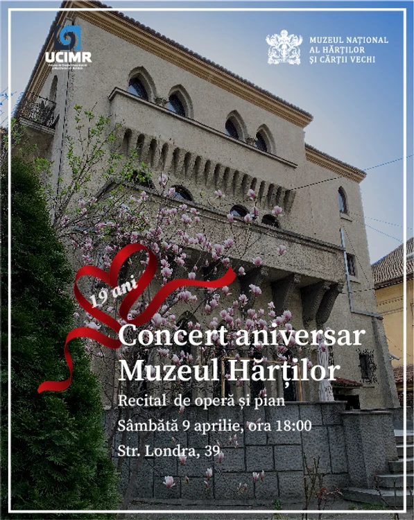 Afiș Concert aniversar Muzeul Hărților jpg jpeg