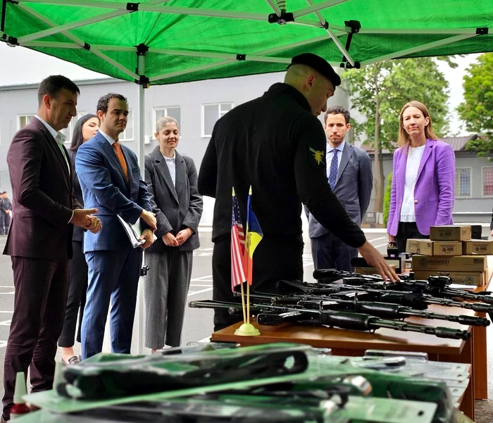SUA au oferit echipamente Brigăzii de Poliție „Fulger” din Republica Moldova FOTO: X