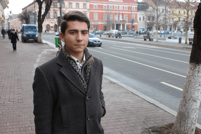 Mihnea va începe studiile la Oxford în toamna acestui an. FOTO Ovidiu Cornea