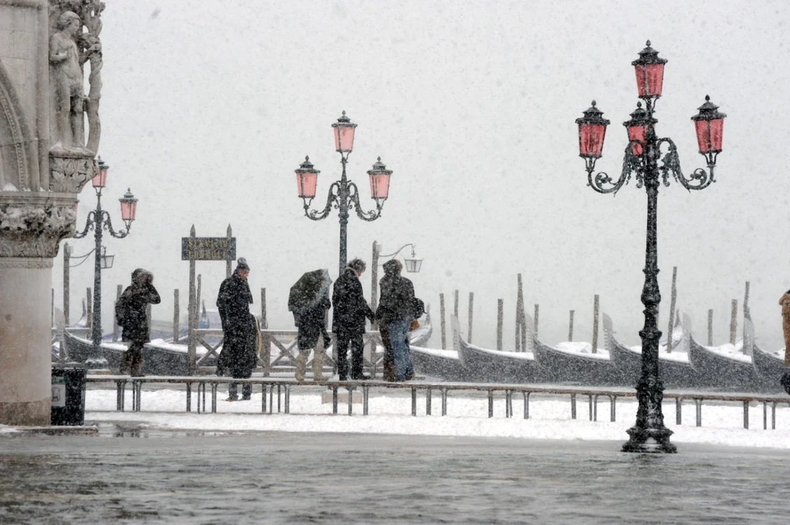 venetia sub zapada foto epa
