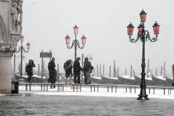 venetia sub zapada foto epa