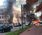 Atac cu rachete in Kiev FOTO Twitter @Olherd_the_wise