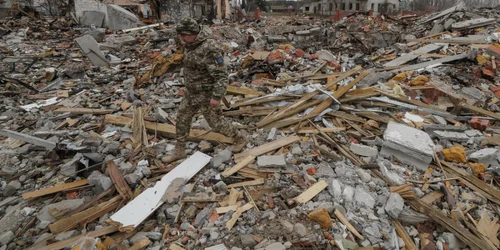 Ziua 49 a războiului dintre Ucraina şi Rusia Bohdanivka. FOTO EPA-EFE