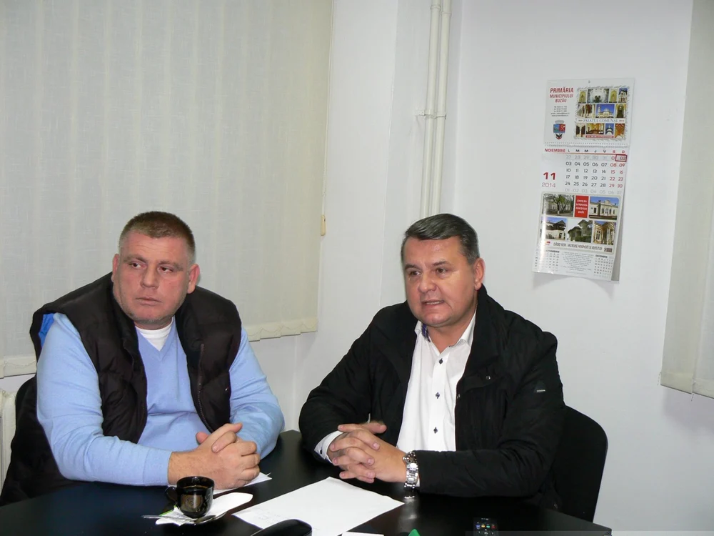 Cristi Bîgiu şi Constantin Boşcodeală, după anunţarea exit-poll-urilor