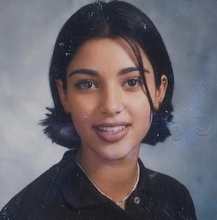 Așa arăta Kim în adolescență