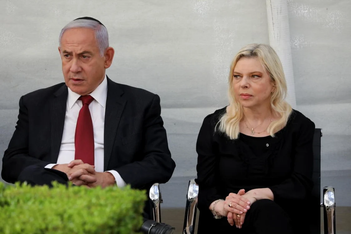 Benjamin şi Sara Netanyahu FOTO EPA-EFE