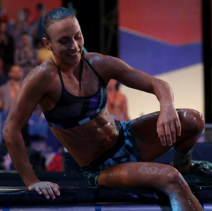 Ilka Kiş, la „Ninja Warrior România“ FOTO Facebook