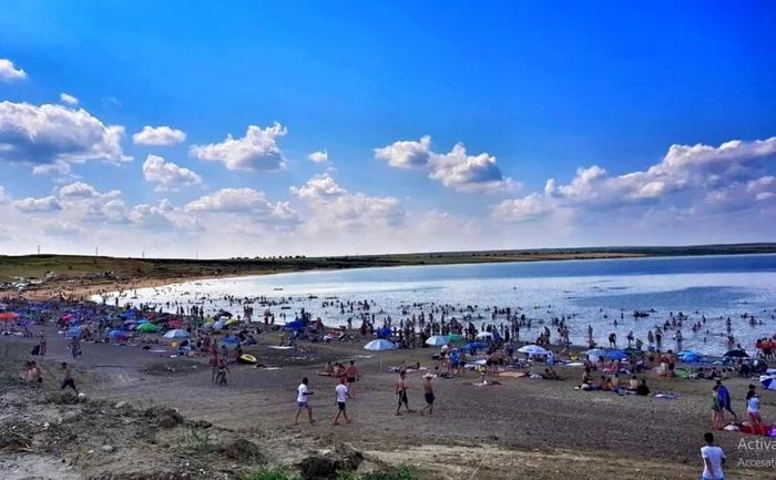 Plaja de la Stânca Costești FOTO Cosmin Zamfirache