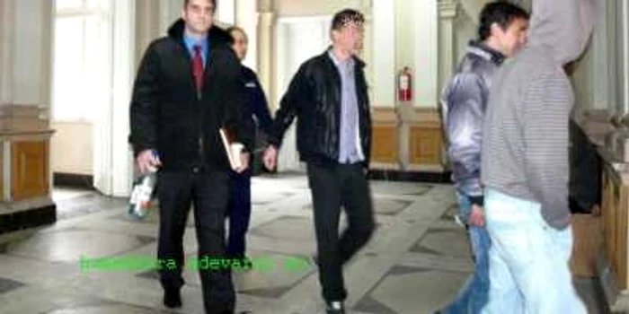 Paul Dorday, în momentul arestării. D.G.