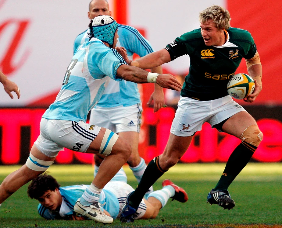 
    Jean de Villiers (tricou verde) nu va juca în meciul din Australia  