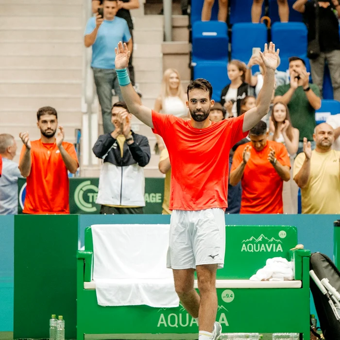 Gabi Adrian Boitan (364 ATP) FOTO: Facebook/Federația Română de Tenis