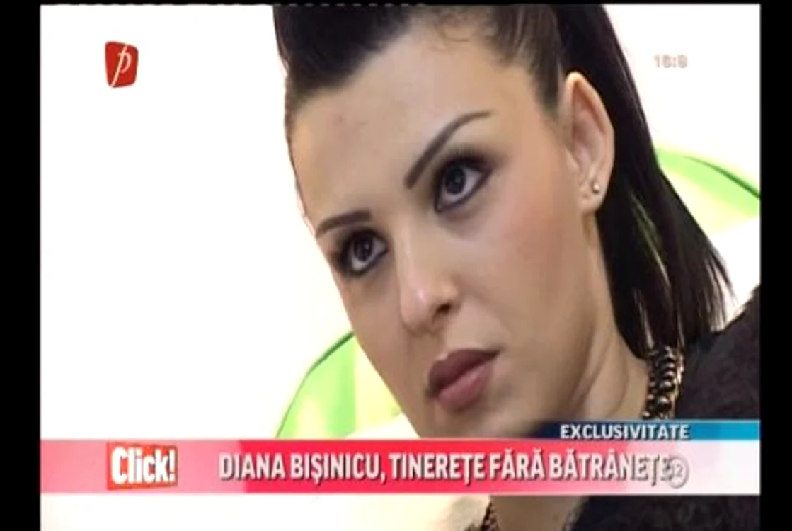 Diana a vorbit cu reporterul emisiunii Click! de la Prima Tv