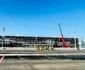 Construcția noului terminal al Aeroportului Timișoara FOTO Ștefan Both