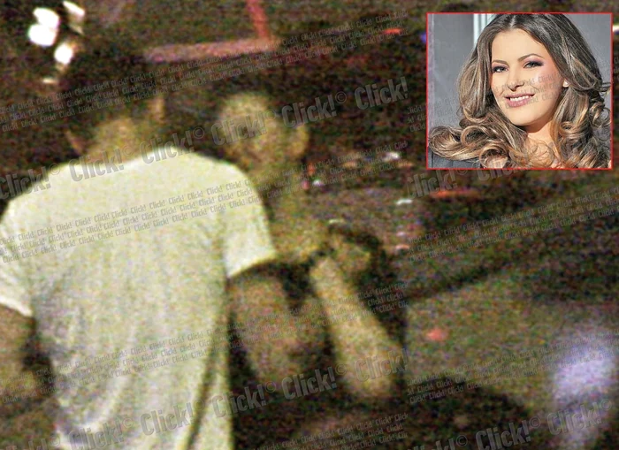 Tinerelul care a însoţit-o pe Rita în club o atingea cu gesturi tandre, iar creatoarea îi răspundea cu aceeaşi căldură