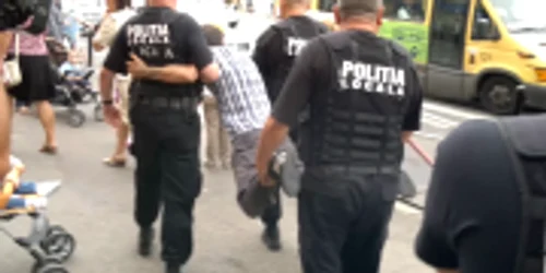 Poliţia în acţiune la Iaşi Foto: Arhivă