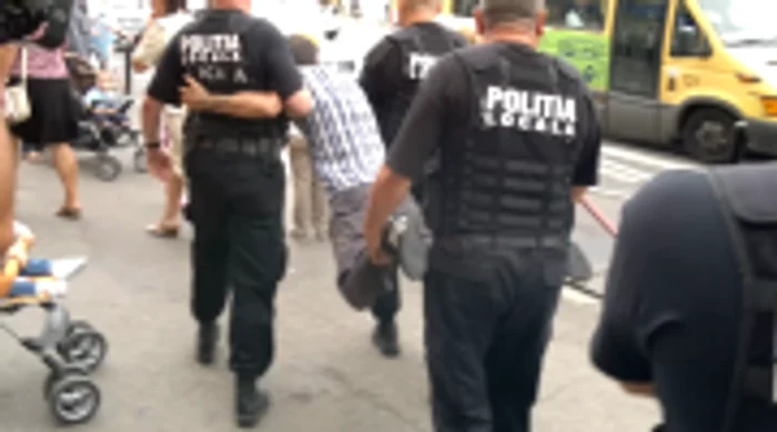 Poliţia în acţiune la Iaşi  Foto: Arhivă